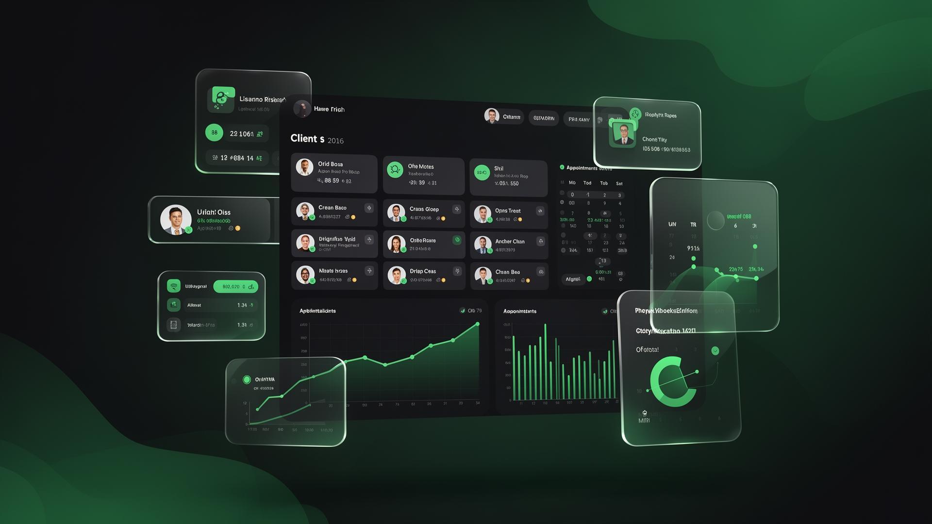 My Own Service CRM Dashboard